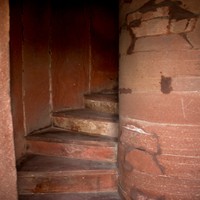 Stairs which leads to the top of minars